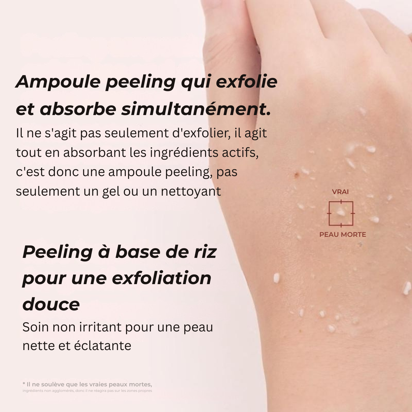 CocoSkin™  UIZ Care Pro - Serum Exfoliant 80ml Riz Blanc ou Noir (Offre Exclusive❤️)